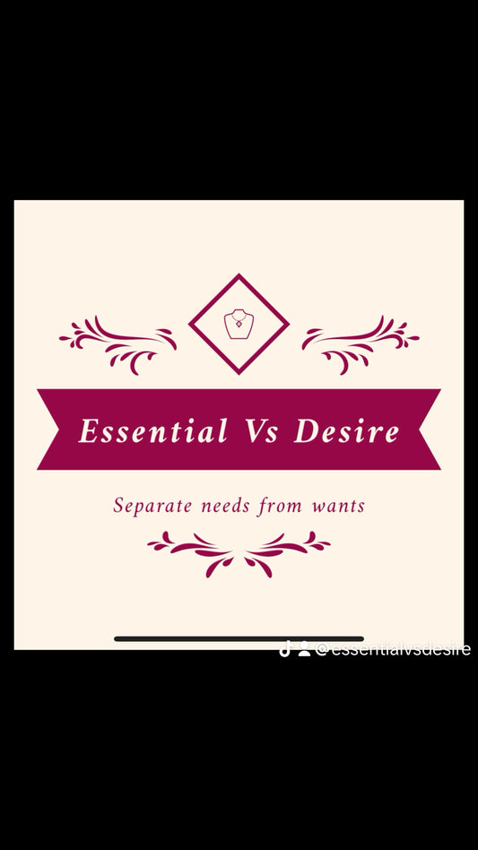 Variety of premium hair products: shampoos, conditioners, and styling essentials from ESSENTIAL VS DESIRE. Assortment of high-quality home goods: decor, furnishings, and essentials from ESSENTIAL VS DESIRE.